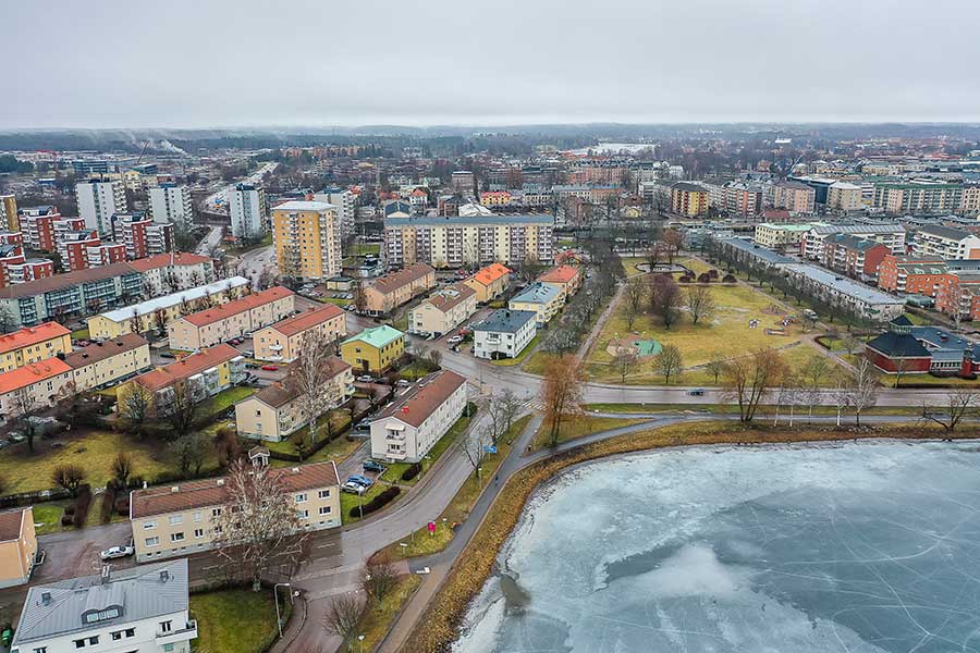 Du1 Thaimassage i Karlstad Flygfoto